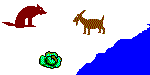 An old puzzle: get wolf, goat and cabbage to the other river shore
